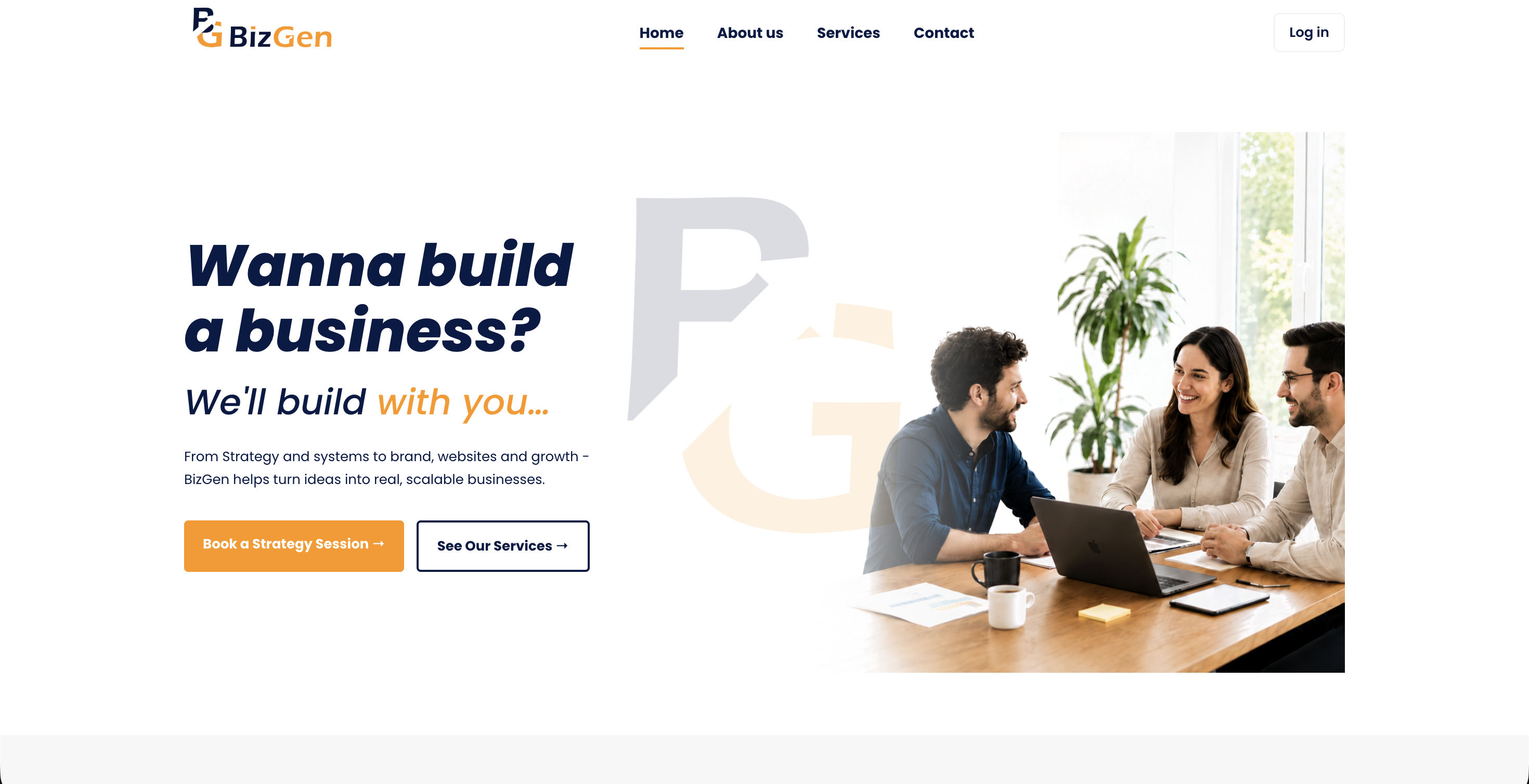 BizGen website